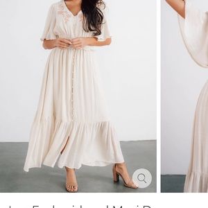 Ivory Dress from Baltic born size small